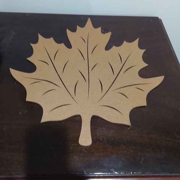 JCPENNEY Leaf 2 PC Placemats Khaki - Picture 3 of 7